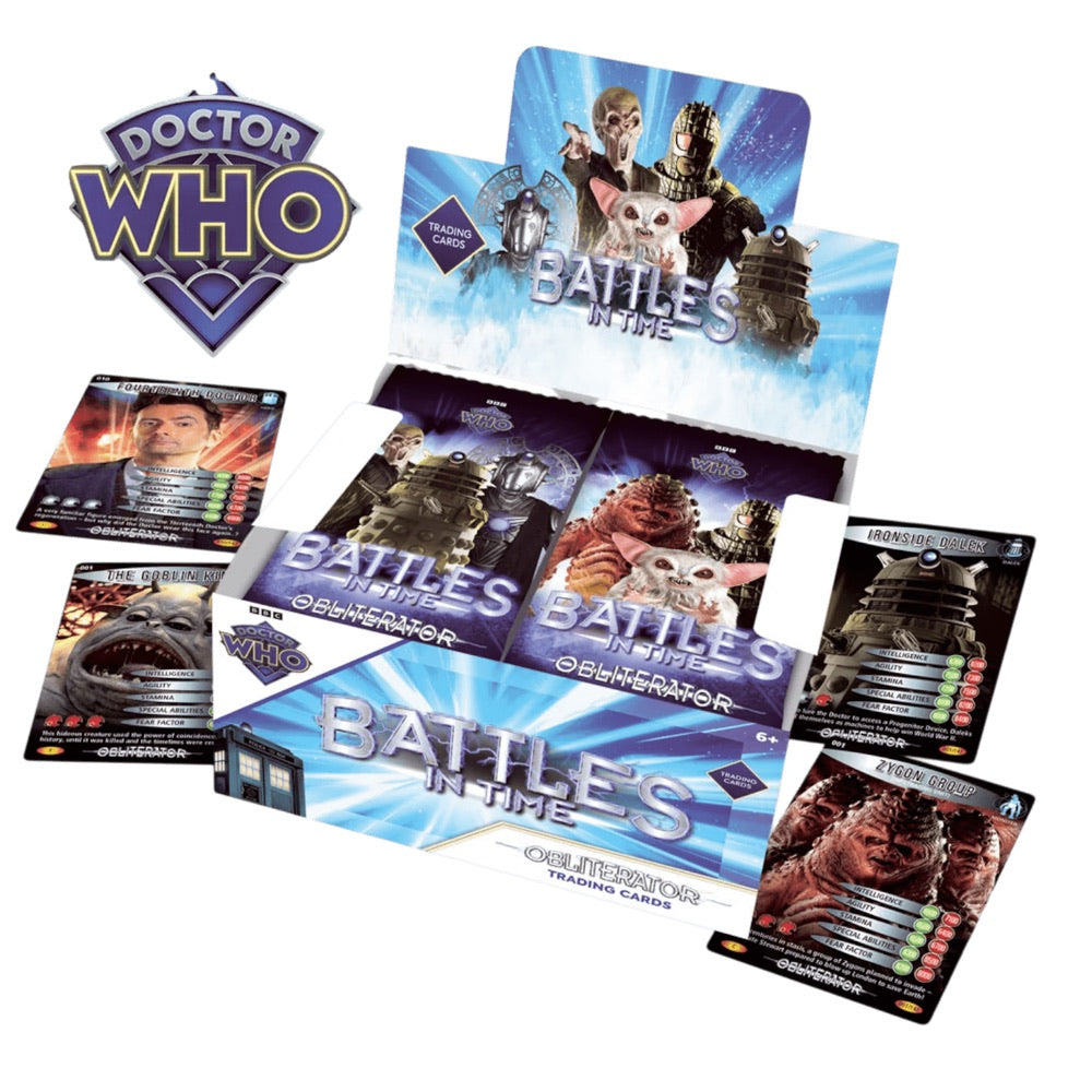 Doctor Who – Battles In Time: Obliterator Trading Cards (Display of 36)