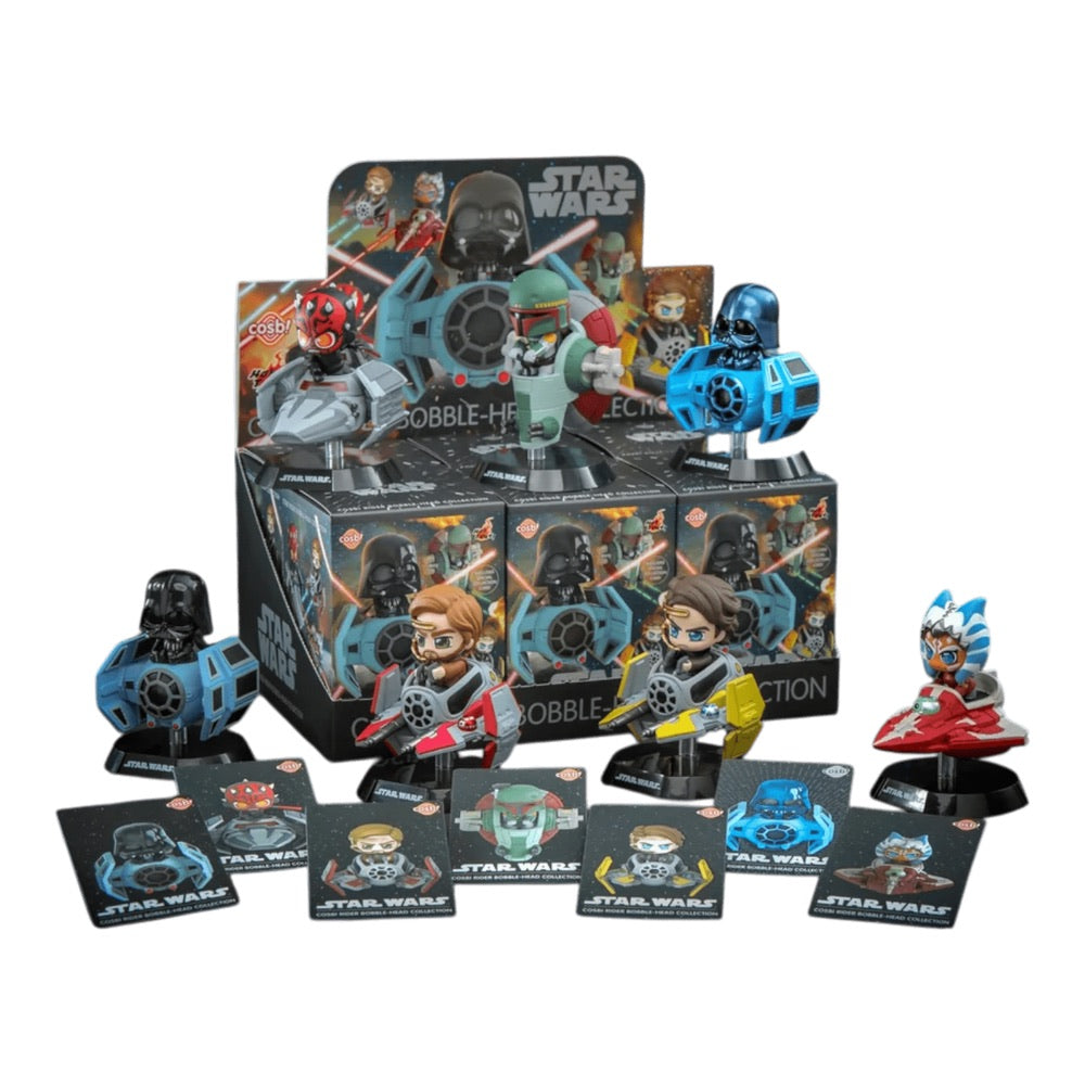 Star Wars – Cosbi Rider Bobble-Head Collection Series 1 (Display of 6)
