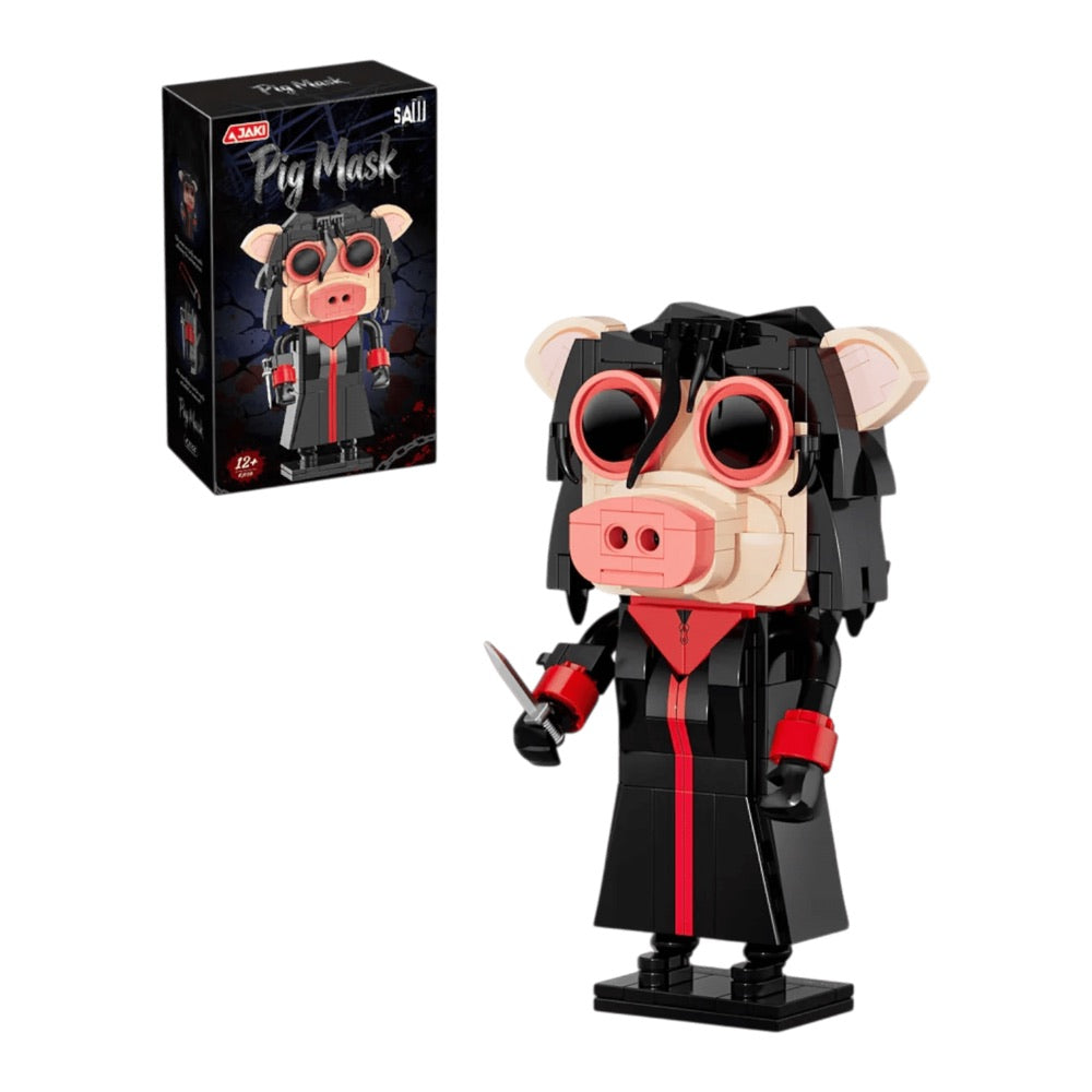 Saw – Pig Mask Plastic Brick Kit (314 Piece Set)