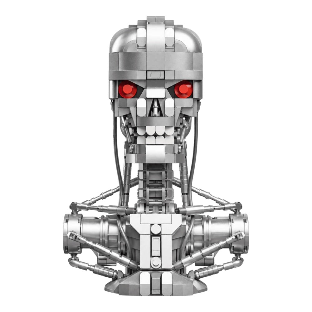 The Terminator – T-800 Bust Construction Brick Set (858 Pieces)
