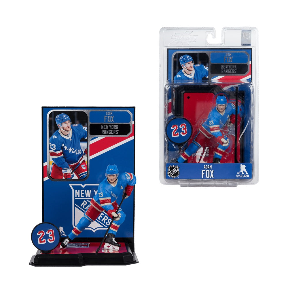 NHL – Adam Fox (Rangers Centennial) Posed Figure