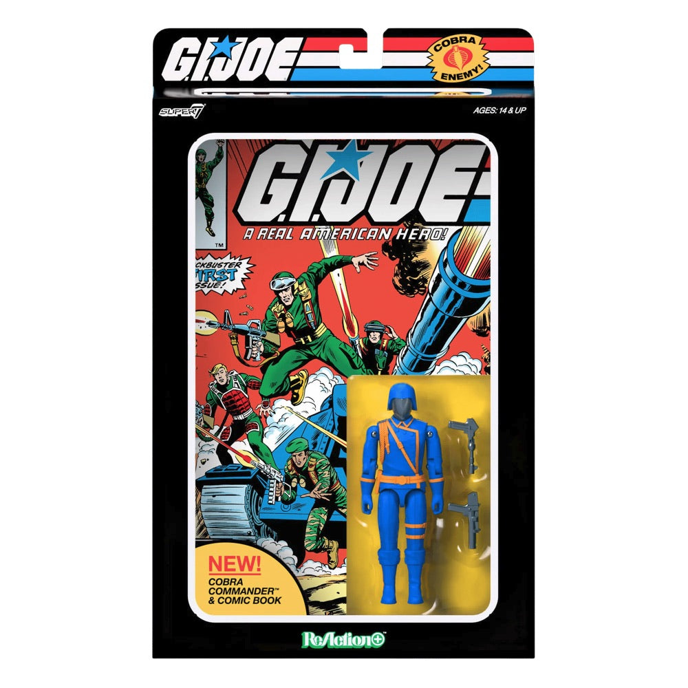 G.I. Joe – Cobra Commander (Skybound Comic Box Set, Issue #1) ReAction+ Figures