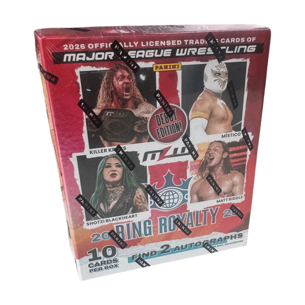 MLW – 2026 Ring Royalty Major League Wrestling Hobby Trading Cards (Display of 1)