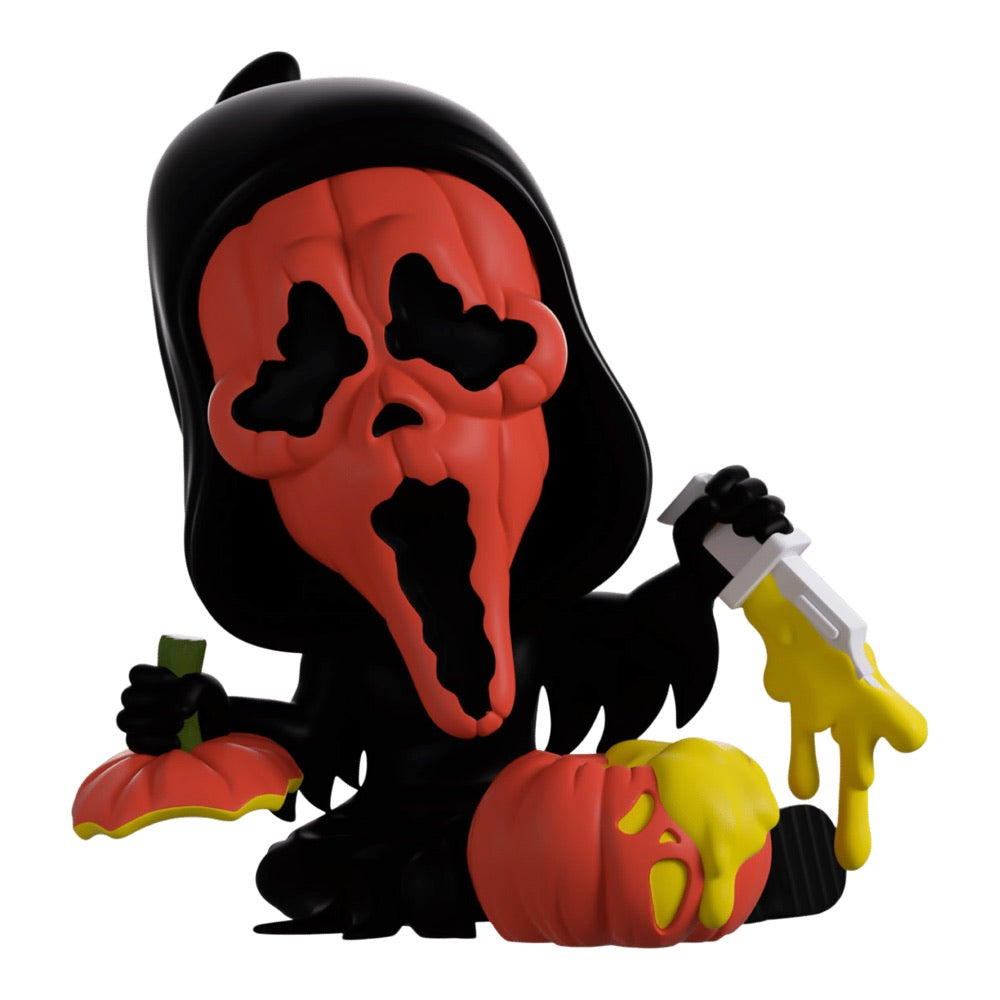 Ghost Face – Glow In The Dark Pumpkin Mask Ghost Face Vinyl