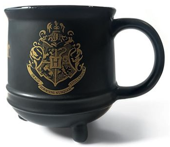 Mug: Harry Potter - Hogwarts Crest Cauldron Mug
