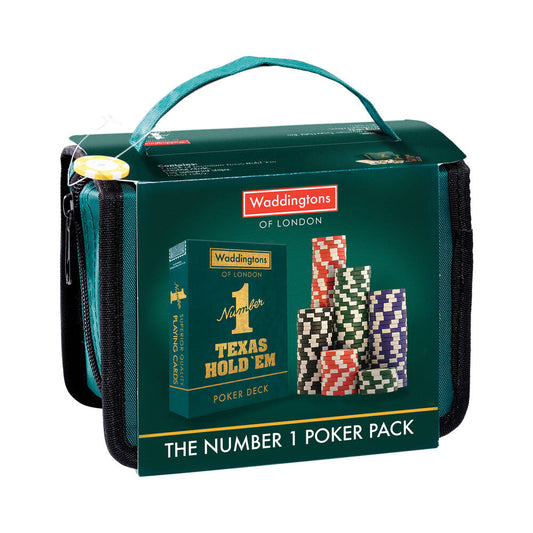 Waddingtons Playing Cards: Travel Poker Set