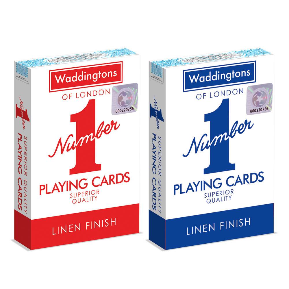 Waddingtons Playing Cards: Blue & Red