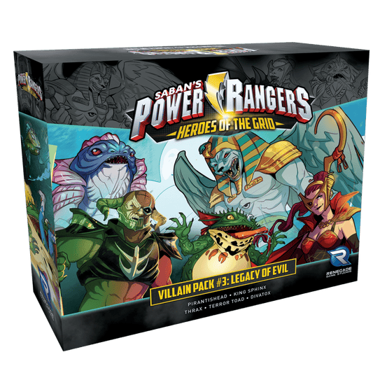 Power Rangers: Heroes of the Grid Villain Pack #3 Legacy of Evil (WSL)