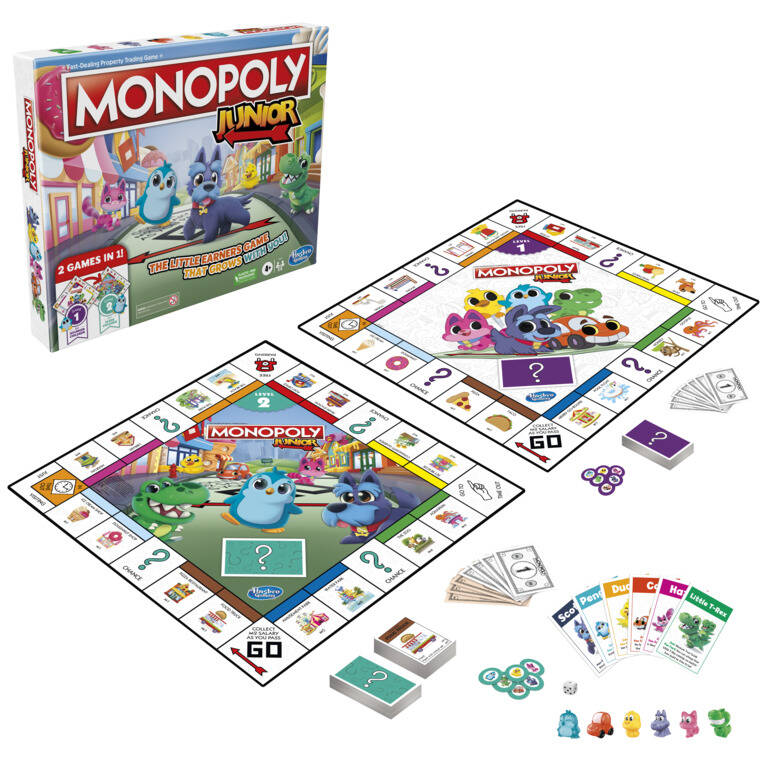 Monopoly Junior: 2 in 1 (WSL)