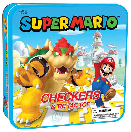 Super Mario vs Bowser Checkers & Tic Tac Toe (WSL)