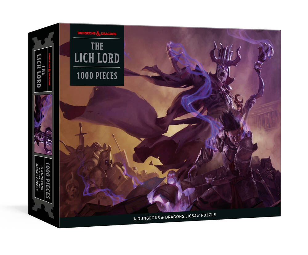 Dungeons & Dragons Jigsaw Puzzle: The Lich Lord