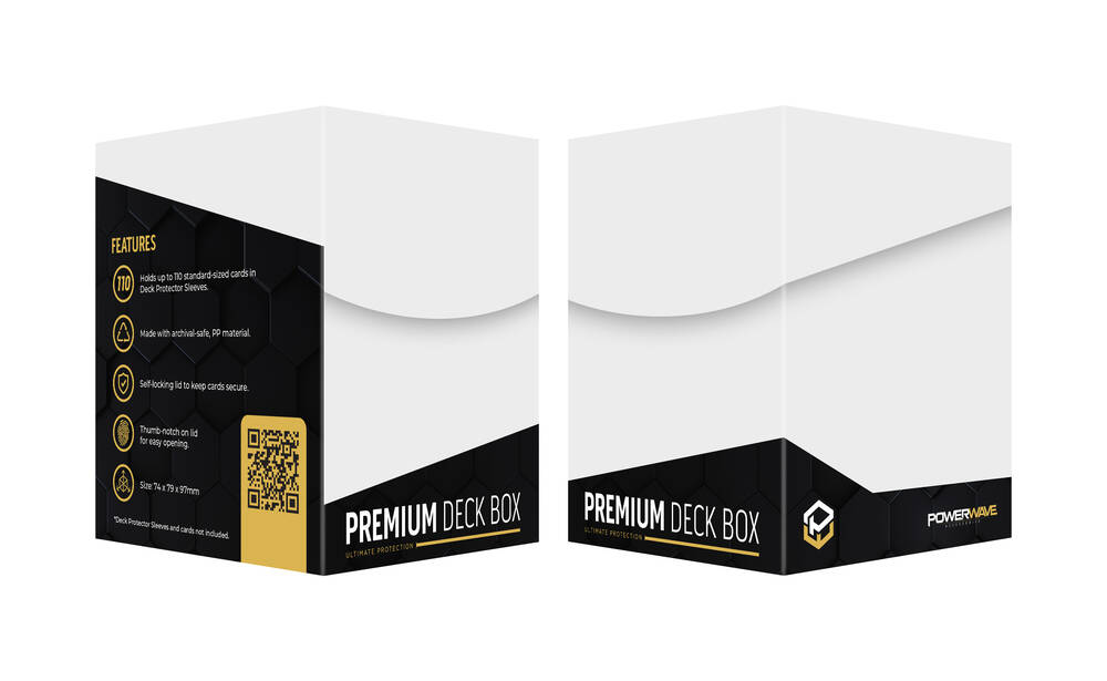 Powerwave Deck Box - White (WSL)