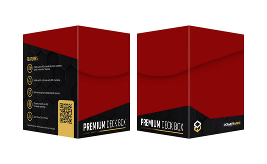 Powerwave Deck Box - Red (WSL)