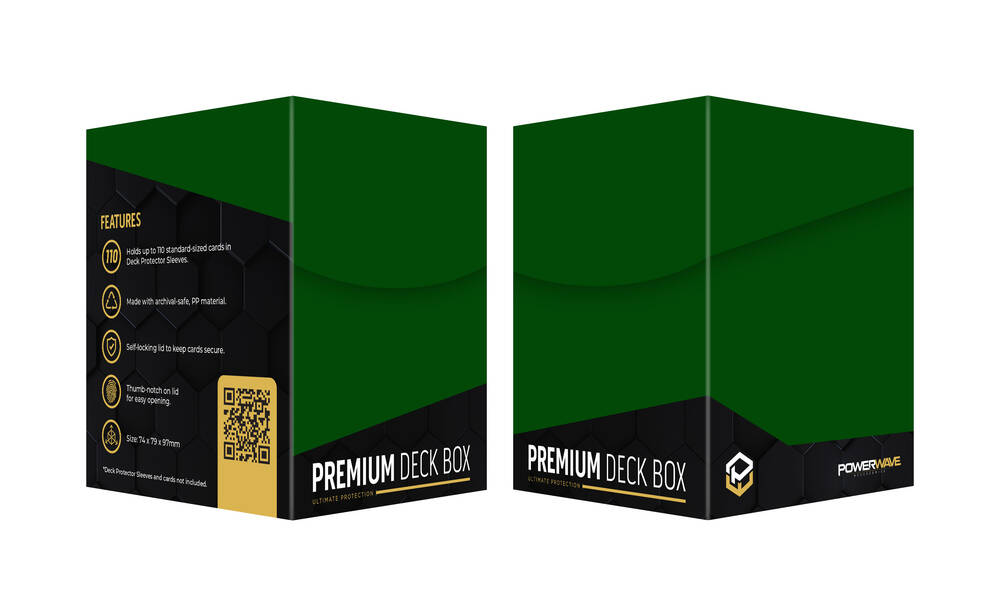 Powerwave Deck Box - Green (WSL)