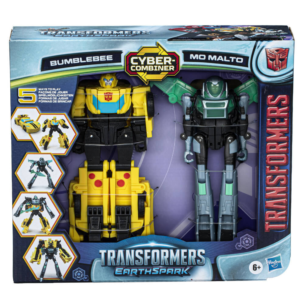 Transformers EarthSpark: Cyber-Combiner: Bumblebee and Mo Malto