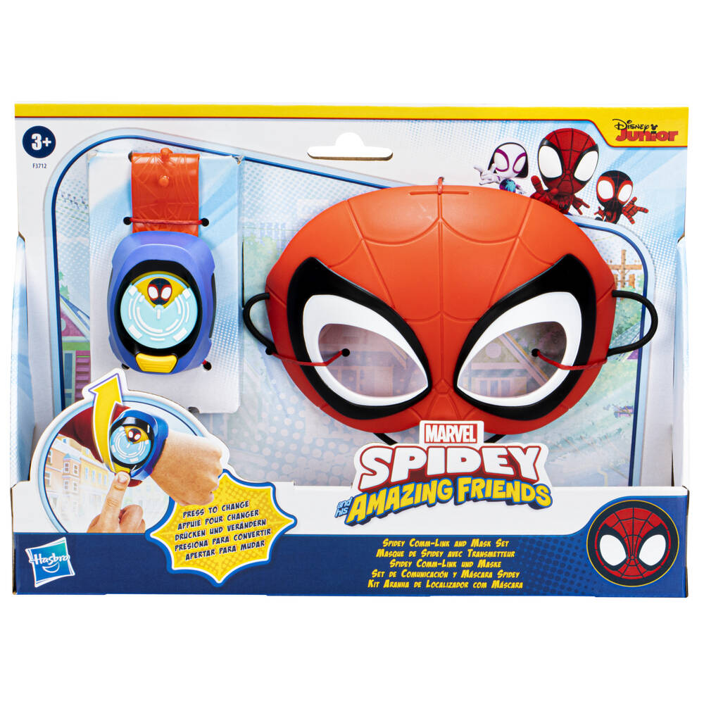 Marvel Spidey and His Amazing Friends: Spidey Comm-Link and Mask Set (WSL)