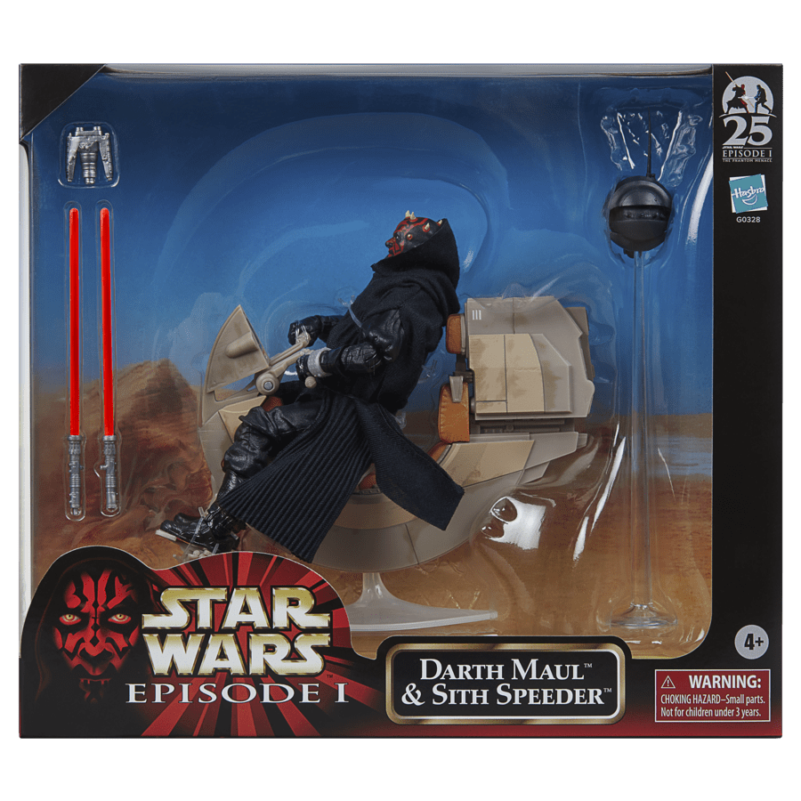 Star Wars The Black Series Darth Maul & Sith Speeder