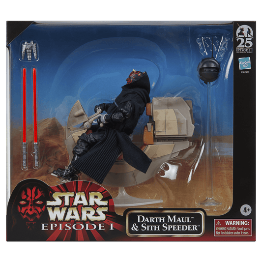 Star Wars The Black Series Darth Maul & Sith Speeder