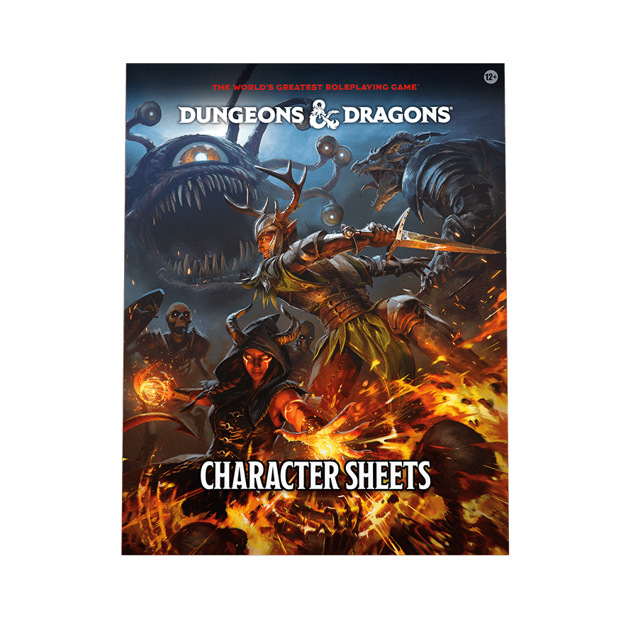 D&D Character Sheets 2024