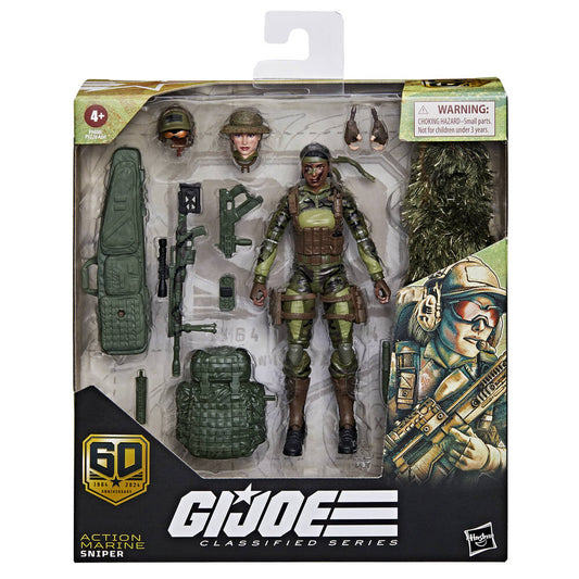 G.I. Joe Classified Series: 60th Anniversary Action Marine - Sniper  (WSL)