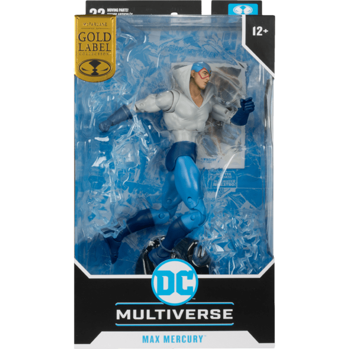 DC Multiverse 7In Max Mercury Gold Label (WSL)