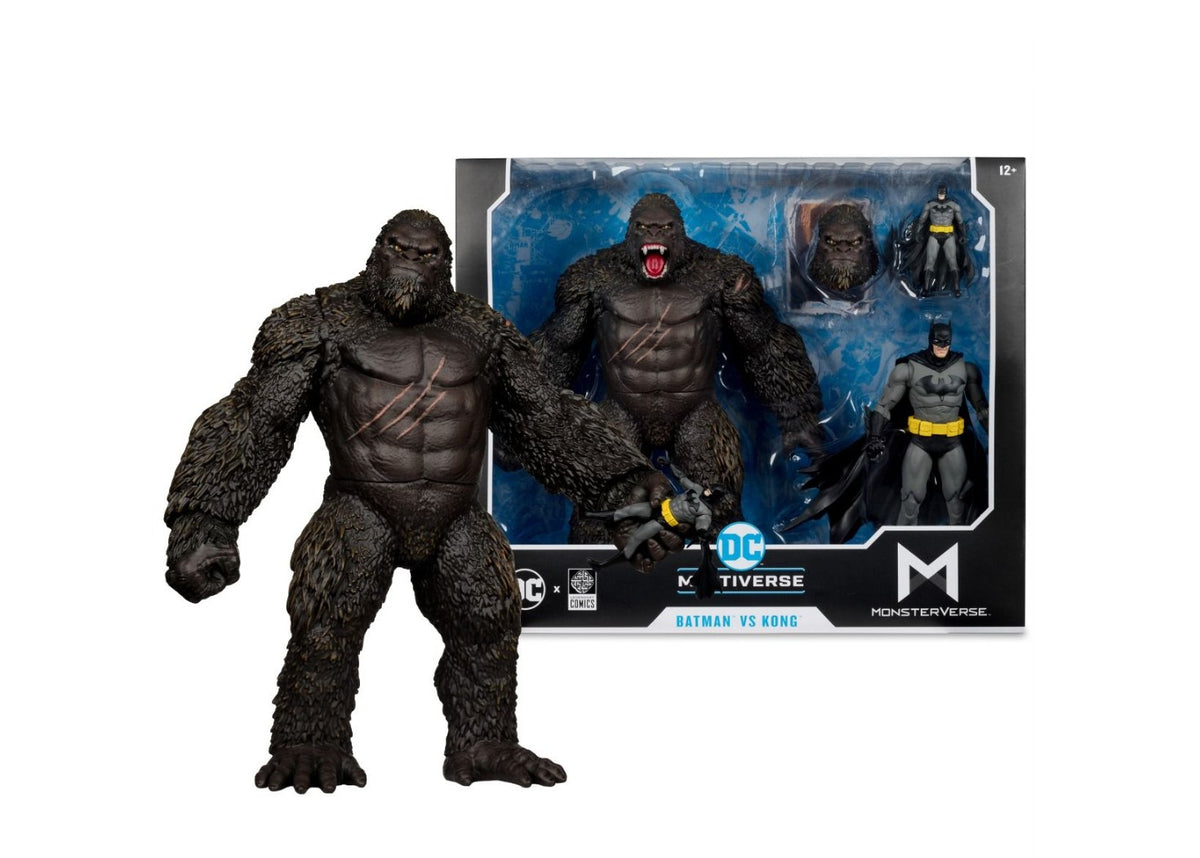 DC Justice League Monsterverse: Batman VS Kong (2 pack) (WSL)