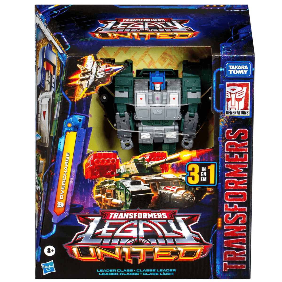 Transformers Legacy United: Leader Class - Overcharge (WSL)