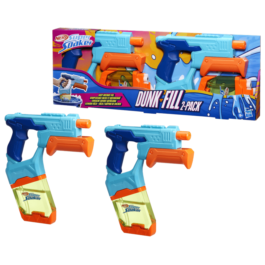 Nerf Super Soaker Dunk-Fill 2 Pack (WSL)