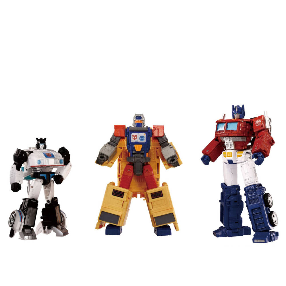 Transformers Takara Tomy: Dramatic Capture Series Autobot Headquarters (4 pack) (WSL)