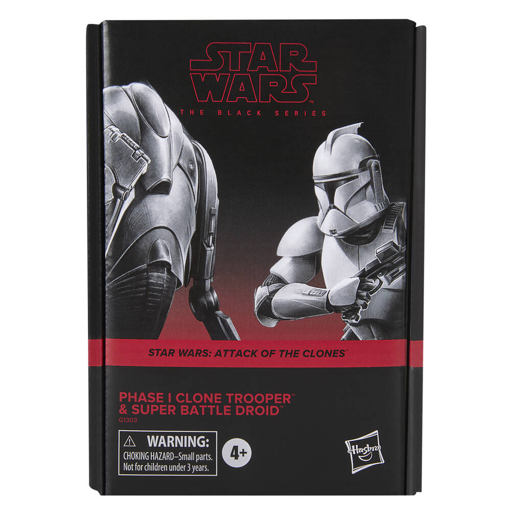 Star Wars The Black Series Phase I Clone Trooper & Super Battle Droid