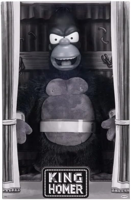 The Simpsons King Kong Homer Plush