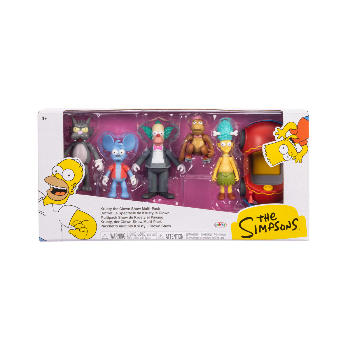 The Simpsons 2.5" Scaled Multipack - Krusty the Clown Show
