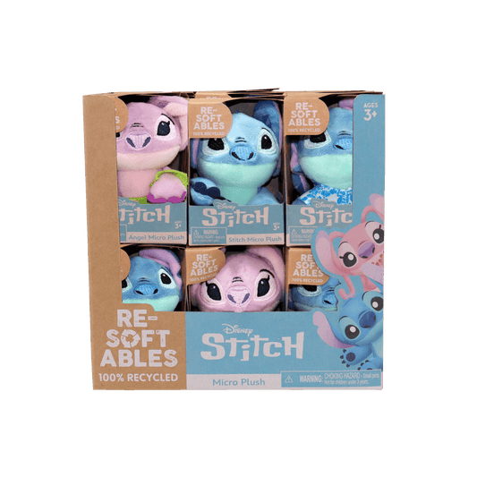 Resoftables Disney Stitch Micro Plush Assortment (WSL)