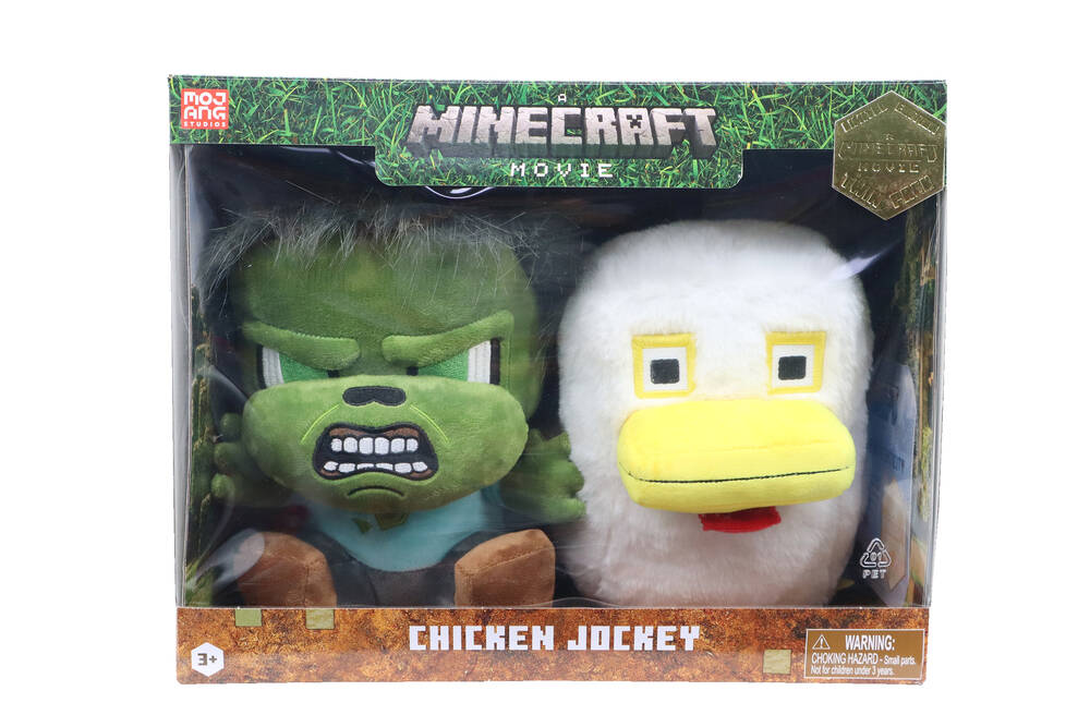 Minecraft 10 inch Twin Pack - Chicken Jockey (Limited Edition)