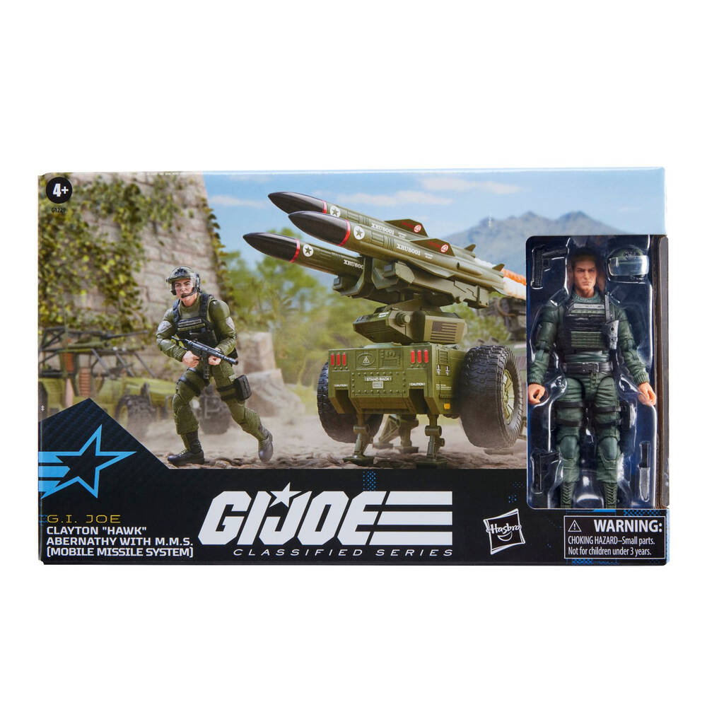 G.I. Joe Classified Series #182, Clayton “Hawk” Abernathy with M.M.S. (Mobile Missile System) (WSL)