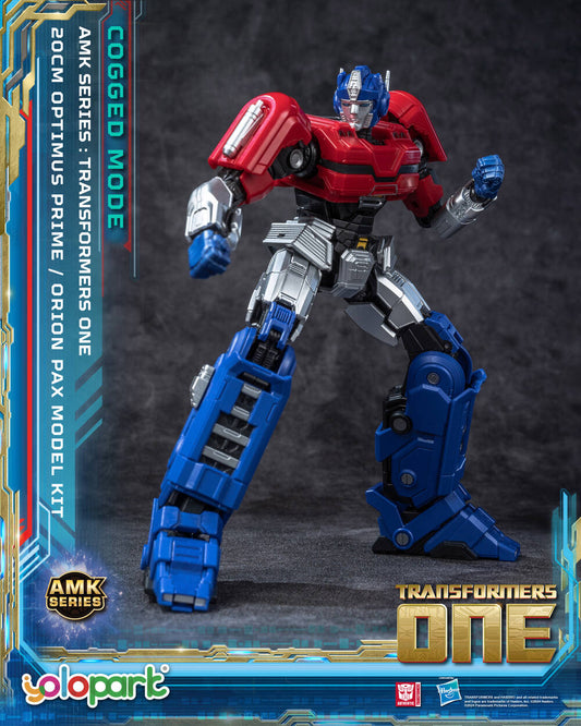 Transformers One: 20cm Orion Pax (Optimus Prime) Cogged Mode Model Kit (AMK Series)