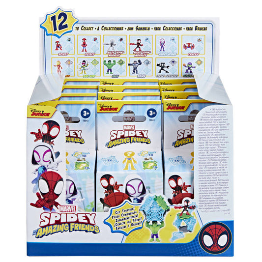 Marvel Spidey and His Amazing Friends Mini Action Figure with Web Accessories Assortment (WSL)
