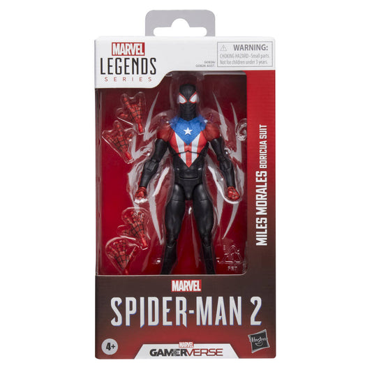 Marvel Legends Series: Gamerverse Miles Morales Boricua Suit  (WSL)