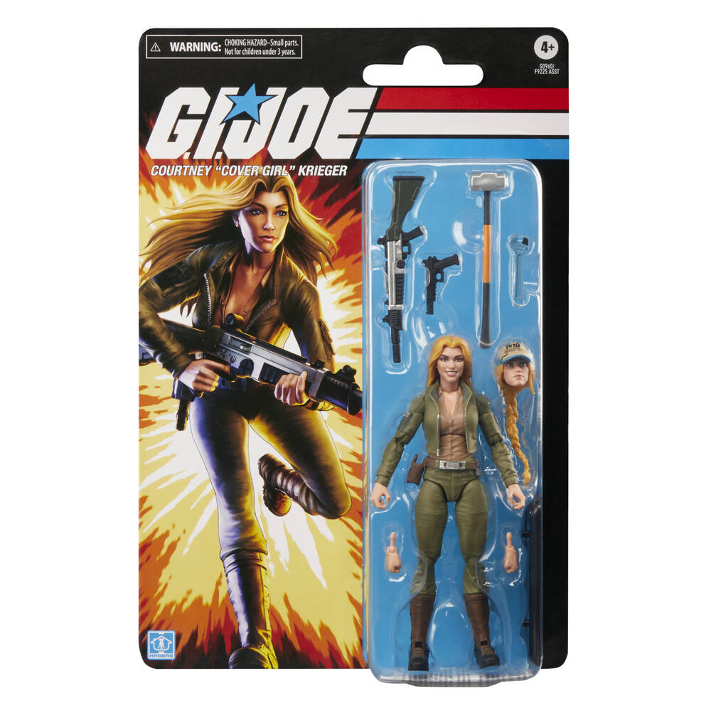 G.I. Joe Classified Series Retro Cardback Courtney Cover Girl Krieger (WSL)