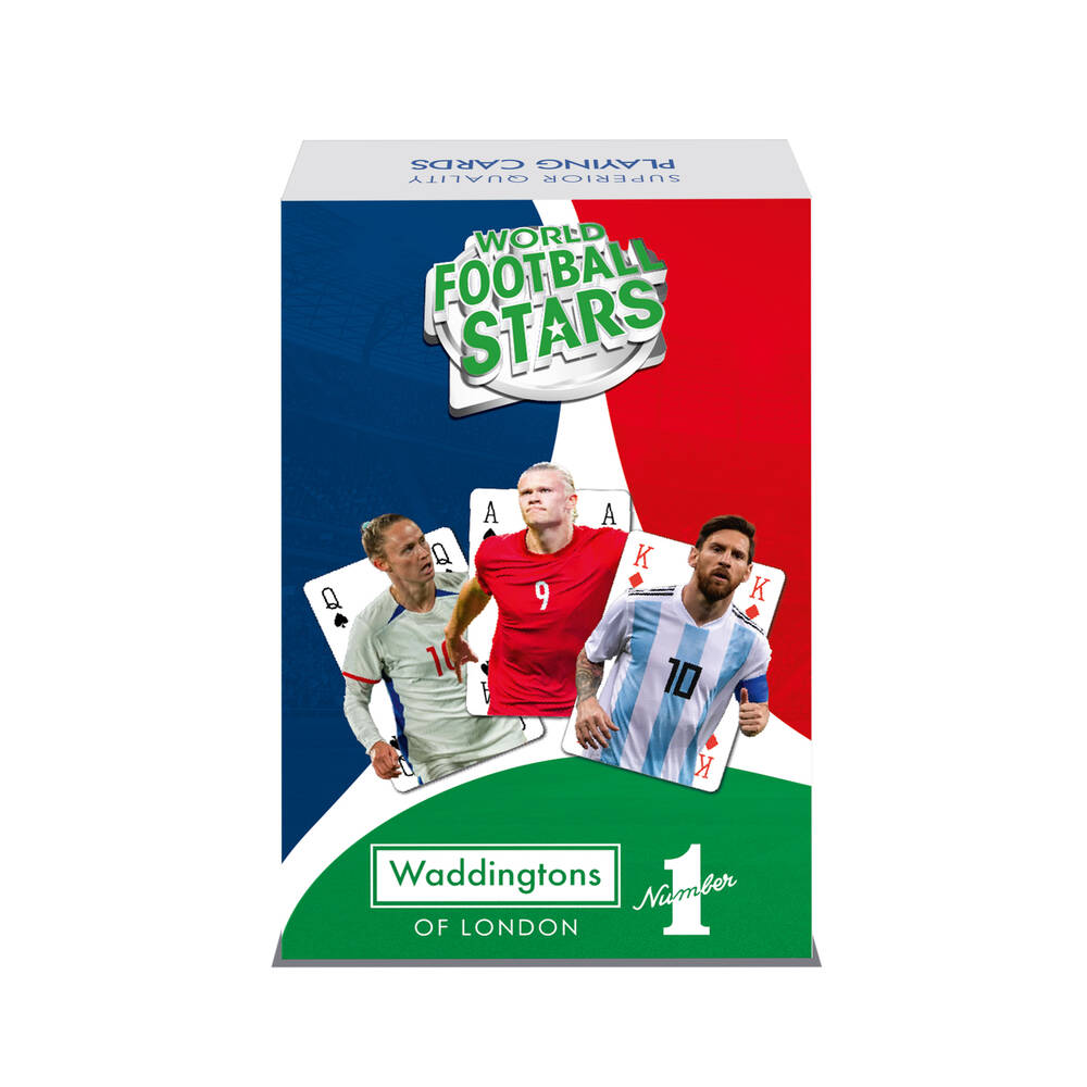 Waddingtons Playing Cards: Playing Cards: World Football Stars