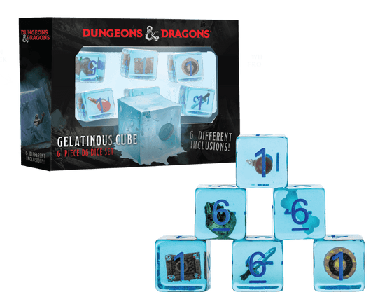 MDG D&D Gelatinous Cube 6-Pack