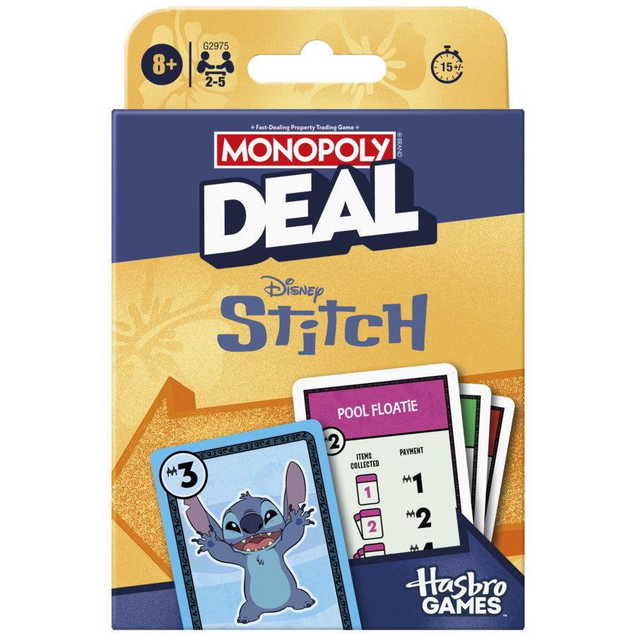 Monopoly Deal Stitch Edition