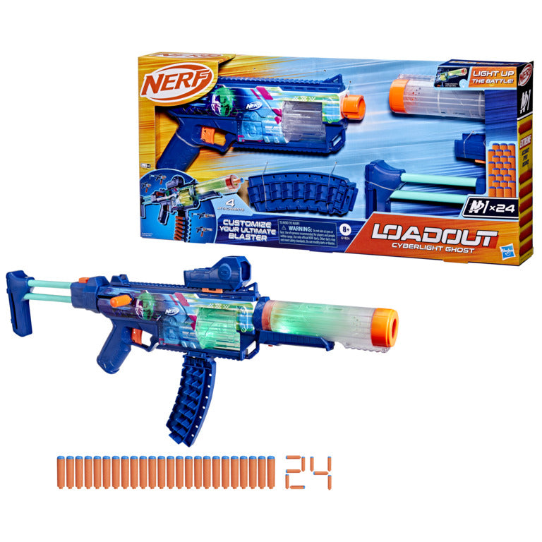 Nerf Loadout Cyberlight Ghost Blaster