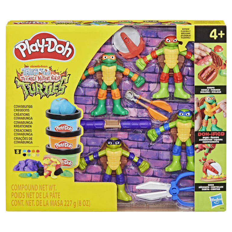 Play-Doh Teenage Mutant Ninja Turtles Cowabunga Creations