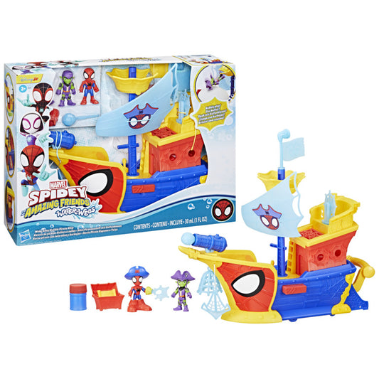 Marvel Water-Webs Webs Ahoy Bubble Pirate Ship