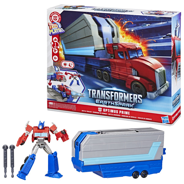 Transformers EarthSpark Optimus Prime Battle Trailer (WSL)