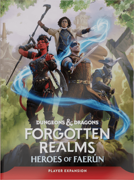 D&D Forgotten Realms: Heroes of Faerun (Hard Cover)