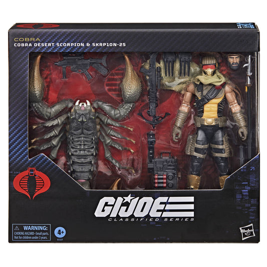 G.I. Joe Classified Series #180, Cobra Desert Scorpion & SKRP10N-25  (WSL)