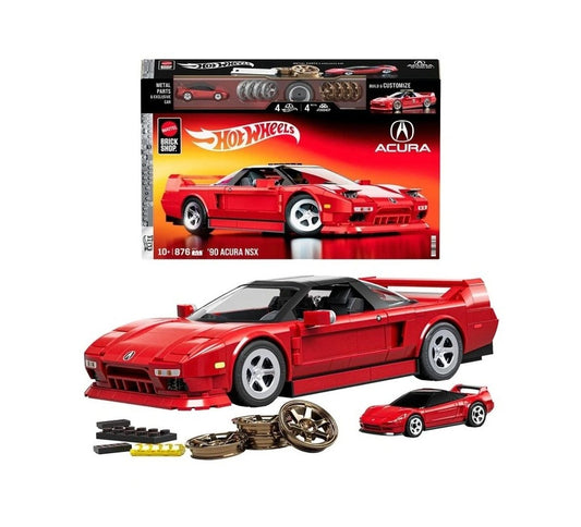 Mattel Brick Shop Hot Wheels '90 Acura Nsx (876 pcs)
