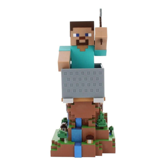 Minecraft: Steve Cable Guys R.E.S.T Collectible Figure Device Holder